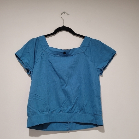 Prana Araceli Blue Top Size XS - Picture 3 of 12